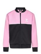 Hmldallas Zip Sport Sweat-shirts & Hoodies Sweat-shirts Pink Hummel