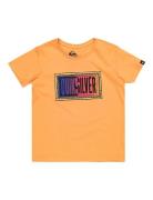 Day Tripper Ss Boy Tops T-shirts Short-sleeved Orange Quiksilver
