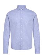 Clean Cut Copenhagen Jamie Cotton Linen Shirt Ls Blå