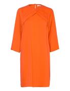 Hatoiw Dress Knälång Klänning Orange InWear