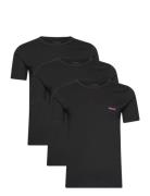 HUGO T-Shirt Rn Triplet P Svart