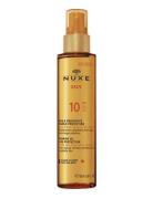 Tanning Sun Oil Spf10 150 Ml Solkräm Kropp Nude NUXE