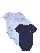 Nkn E1D1 Mix And Match Bodysui Bodies Short-sleeved Blue Nike