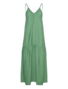Strap Maxi Dress Maxiklänning Festklänning Green GANT