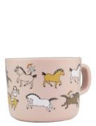 Rätt Start Pippi Circus, Cup With Handle, Pink Multi/patterned