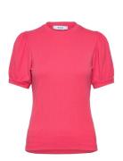 Johanna T-Shirt Tops T-shirts & Tops Short-sleeved Pink Minus