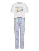 Pajama Boxy T Shirt Cute Swe Pyjamas Set Multi/patterned Lindex