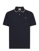 GANT Framed Tipping Ss Polo Marinblå