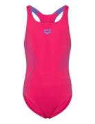 G Reflecting Swimsuit Swim Pro Back Baddräkt Badkläder Pink Arena