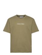 Calvin Klein Hero Logo Comfort T-Shirt Khaki Green