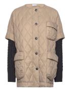 Cosiah Jacket Outerwear Jackets Light-summer Jacket Beige H2O Fagerhol...