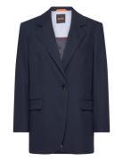 C_Jasoina Blazers Single Breasted Blazers Navy BOSS