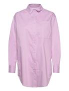Lala Shirt Tops Shirts Long-sleeved Pink Noella