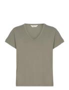 Evenyepw Ts Tops T-shirts & Tops Short-sleeved Green Part Two