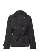 Vero Moda Vmzoa Trenchcoat Noos Svart