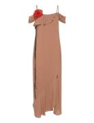 Primula Dress Maxiklänning Festklänning Brown Twist & Tango