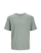 Jack & J S Jprcc Soft Linen Blend Ss Tee Blå