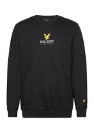 Eagle Logo Sweatshirt Tops Sweat-shirts & Hoodies Sweat-shirts Black L...