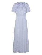 Objosani Ss Long Dress 132 Maxiklänning Festklänning Blue Object
