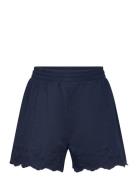 Shorts Jersey With Embroidery Bottoms Shorts Navy Lindex