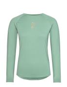 Elemental Long Sleeve 2.0 Sport T-shirts & Tops Long-sleeved Green Joh...