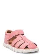 Bisgaard Beka S Shoes Summer Shoes Sandals Pink Bisgaard