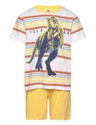 Set Pyjalong Pyjamas Set Yellow Jurassic World