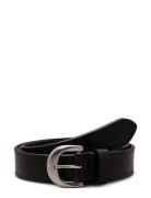 Calvin Klein Classic Round Lthr Belt 25Mm Svart