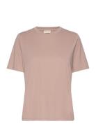 Lilianaiw Base Tee Tops T-shirts & Tops Short-sleeved Pink InWear