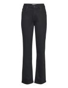 Pulz Jeans Pzemma Hw Jeans Medium Straight Leg Svart