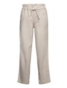 Kogcaro Pb Wide Linen Bl Pant Wvn Bottoms Trousers Grey Kids Only