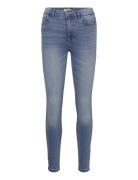 Lindex Denim Trousers Clara Blue Blå