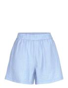 Pcagathe Hw Shorts Bottoms Shorts Casual Shorts Blue Pieces
