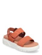 Greyfield Sandal Backstrap Sandal Medium Red Suede Platta Sandaler Red...