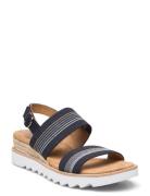 Skechers Womens Desert Kiss Hi Sandal - Tea Time Marinblå