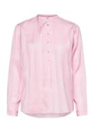 Lux Shirt Tops Blouses Long-sleeved Pink Lollys Laundry