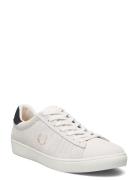 Spencer Perf Suede Låga Sneakers White Fred Perry