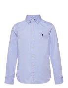 Ralph Lauren Kids Slim Fit Cotton Oxford Shirt Blå