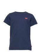 Levi's® Batwing Chest Hit Tee Tops T-shirts Short-sleeved Blue Levi's