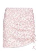 Swim Skirt Kort Kjol Pink Gina Tricot