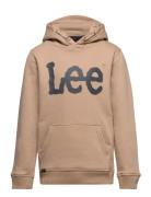 Lee Jeans Wobbly Graphic Bb Oth Hoodie Brun