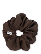 SUI AVA Ea Zig-Zag Scrunchie Brun