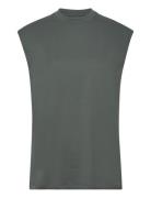 Studio Loose Fit Tank Tops T-shirts & Tops Sleeveless Grey Björn Borg