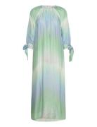 Rodebjer Wava Sunset Designers Maxi Dress Blue RODEBJER