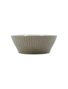 Bowl, Hdpleat, Grey/Brown Home Tableware Bowls Breakfast Bowls Grey Ho...