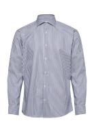 Seven Seas Fine Twill Cadet | Modern Tops Shirts Business Blue Seven S...