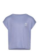 Hmlrillo T-Shirt S/S Sport T-shirts Short-sleeved Blue Hummel