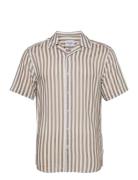 ONLY & SONS Onswayne Life Ss Viscose Shirt Noos Beige