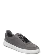 Mondo 2.0 Ripple Nubuck Black Låga Sneakers Grey Filling Pieces