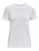 Ua Seamless Stride Ss Sport T-shirts & Tops Short-sleeved White Under ...